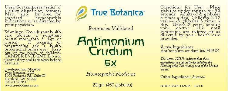 Antimonium Crudum